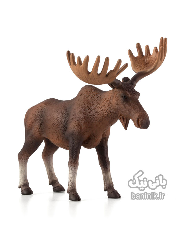 فیگور موجو سری گوزن شمالی European Elk Moose Figure