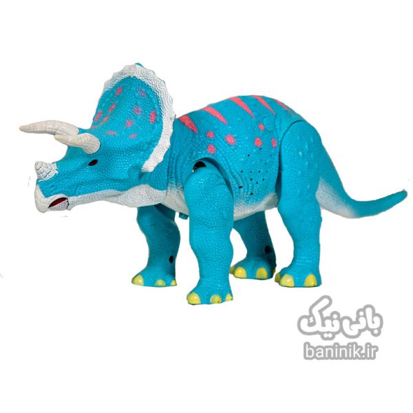 دایناسور تریسراتوپوس متحرک Dinosaur Trisratopos ،اسباب بازی، عروسک ، دایناسورعروسکی ،اسباب بازی پسرانه،خرید ty،خرید اسباب بازی در مشهد