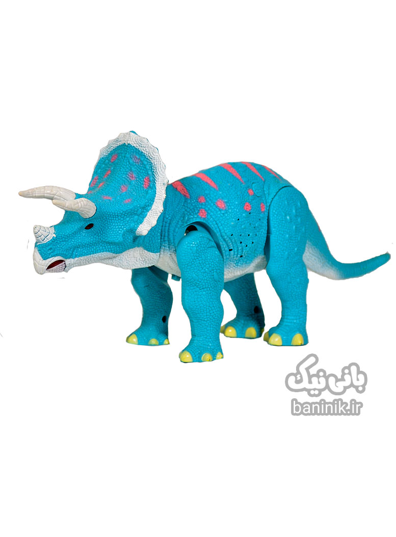 دایناسور تریسراتوپوس متحرک Dinosaur Trisratopos ،اسباب بازی، عروسک ، دایناسورعروسکی ،اسباب بازی پسرانه،خرید ty،خرید اسباب بازی در مشهد