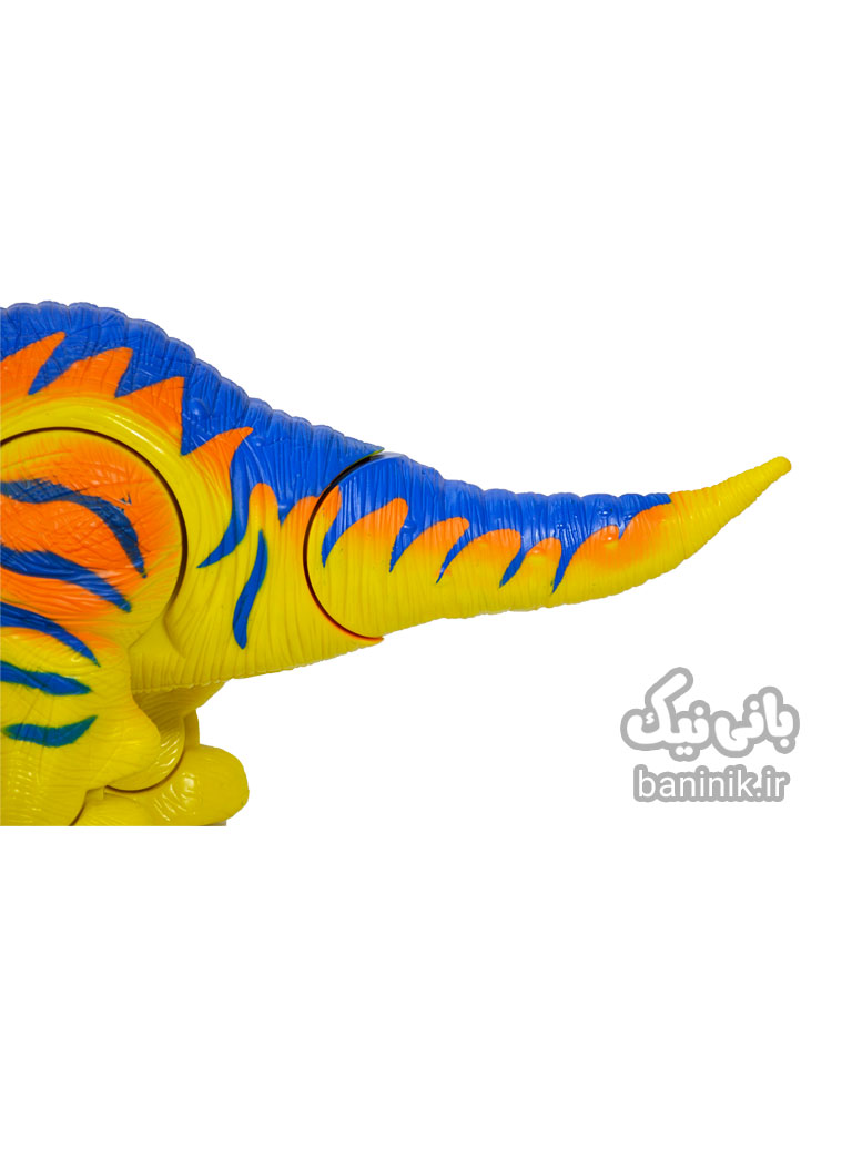 دایناسور کنترلی تی رکس زرد Yellow Control Dinosaur T-rex ،اسباب بازی، دایناسورعروسکی ،اسباب بازی پسرانه،خرید اسباب بازی در مشهدDinosaur