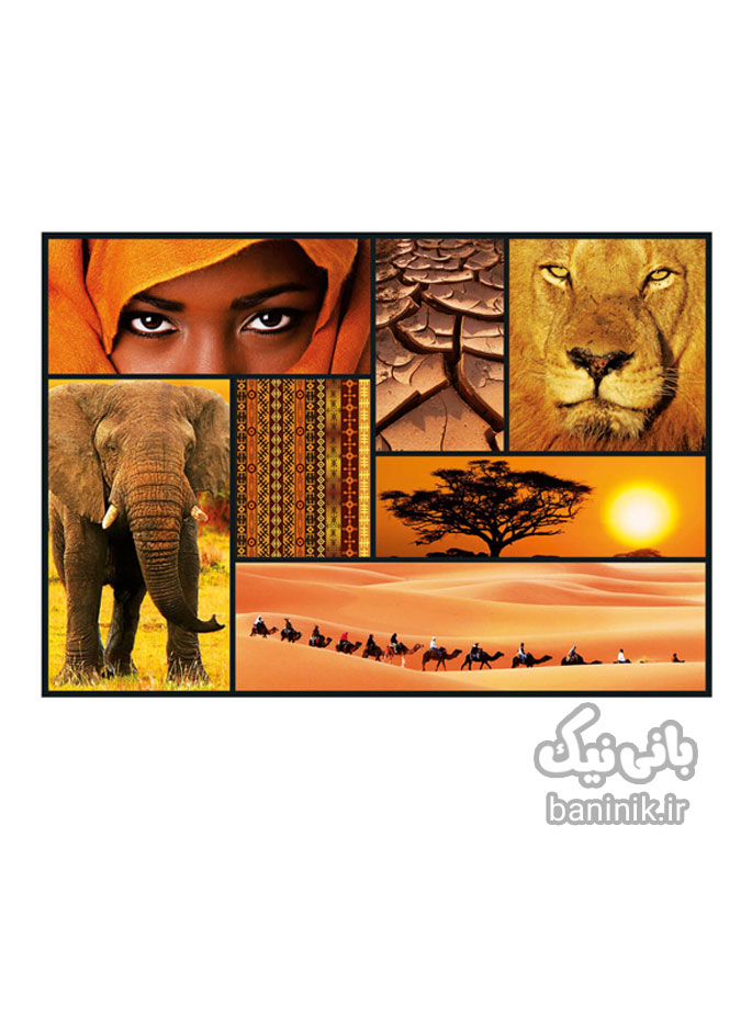 پازل 1000 تکه ادوکا طرح رنگهای آفریقا Educa Colors of Africa Puzzle ،پازل،ادوکا، پازل 1000 تکه،پازل خوب،پازل نوجوان،پازل چی بخرم،, کادو پازل Educa,Puzzl,eduka