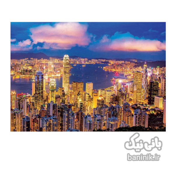 پازل 1000 تکه ادوکا طرح خط افق هنگ کنگ Educa Hong Kong Skyline Puzzle،پازل،ادوکا، پازل 1500 تکه، 18462 ،پازل نوجوان،پازل چی بخرم،, کادو پازل Educa,Puzzl