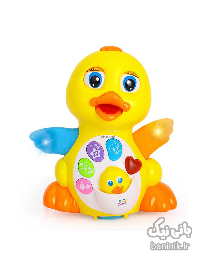 اردک موزیکال هولا تویز Hola ToysHola Toys،هولی تویز،اسباب بازی کودکان،نوزادی،آموزشی نوزاد،اسباب بازی موزیکال،بازی کودک،دخترانه،پسرانهHuile, Hola Toys