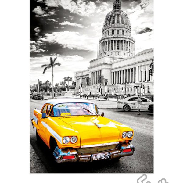 پازل 1000 تکه ادوکا طرح تاکسی در لاهاوانا Educa Taxi in La Havana Puzzle ،پازل،ادوکا، پازل 1000 تکه، پازل نوجوان،پازل چی بخرم،, کادو پازل