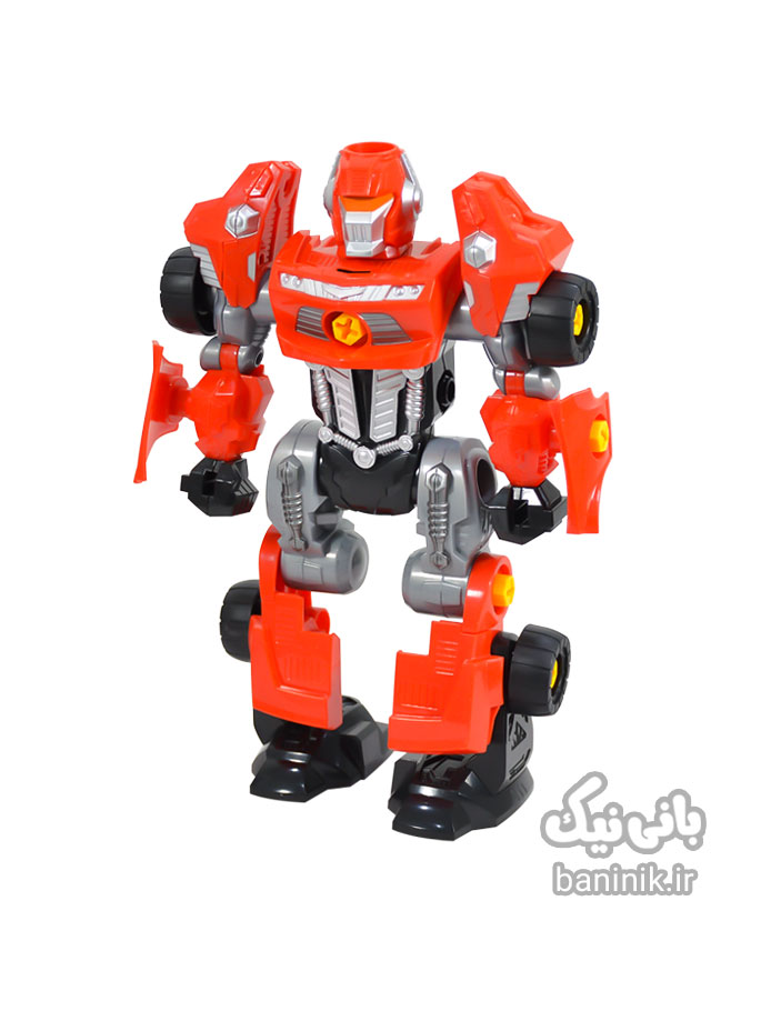 ربات تبدیل شونده به ماشین هیرو super power robot 1504،ماشین اسباب بازی،قیمت و خرید ماشین اسباب بازی،ربات ارزان،ماشین پلاستیکی