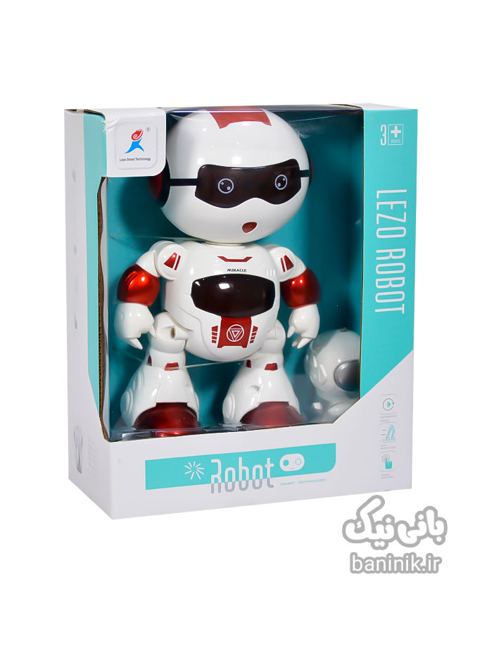 ربات اسباب بازی هوشمند انسان نما  Lezo Robot|آدم آهنی،ربات،ربات اسباب بازی،ربات هوشمند،ربات کنترلی،آدم آهنی،آدم آهنی کنترلی،آدم اهنی ارزان،خرید و قیمت آدم آهنی