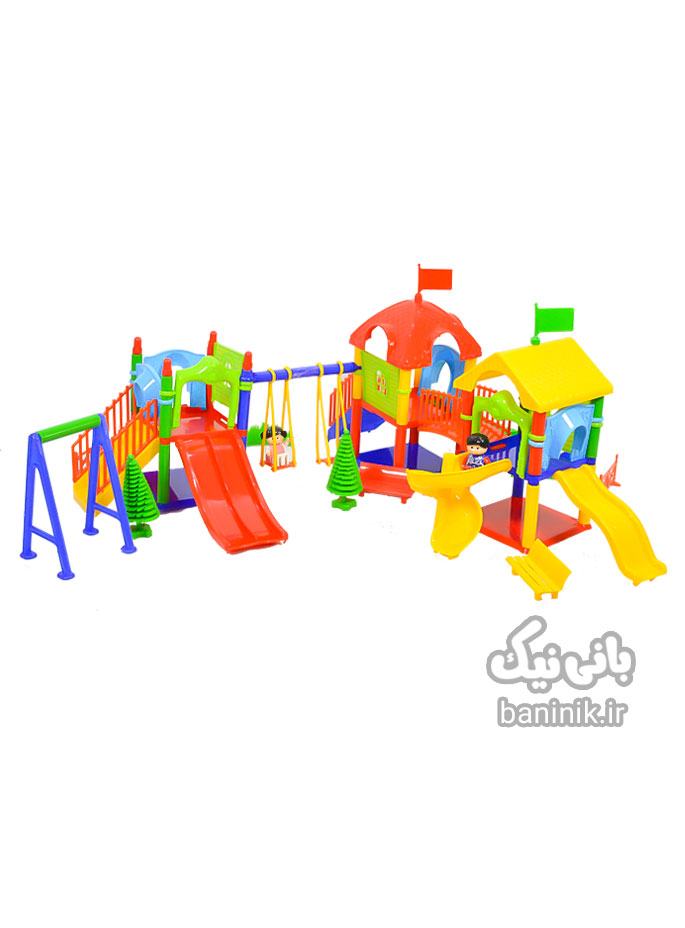 اسباب بازی ساختنی پارک شادی 98 قطعه Tak Toy Happy Park Blocks،بلوک های ساختنی،خرید و قیمت بلوک های خانه سازی،لگو خانه سازی،لگو،اسباب بازی خانه سازی