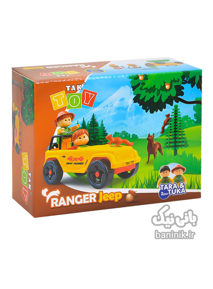 ساختنی تک توی سری رنجر همراه با ماشین جیپ Tak Toy Ranger Jeep،بلوک های ساختنی،خرید و قیمت بلوک های خانه سازی،لگو خانه سازی،لگو،اسباب بازی خانه سازی