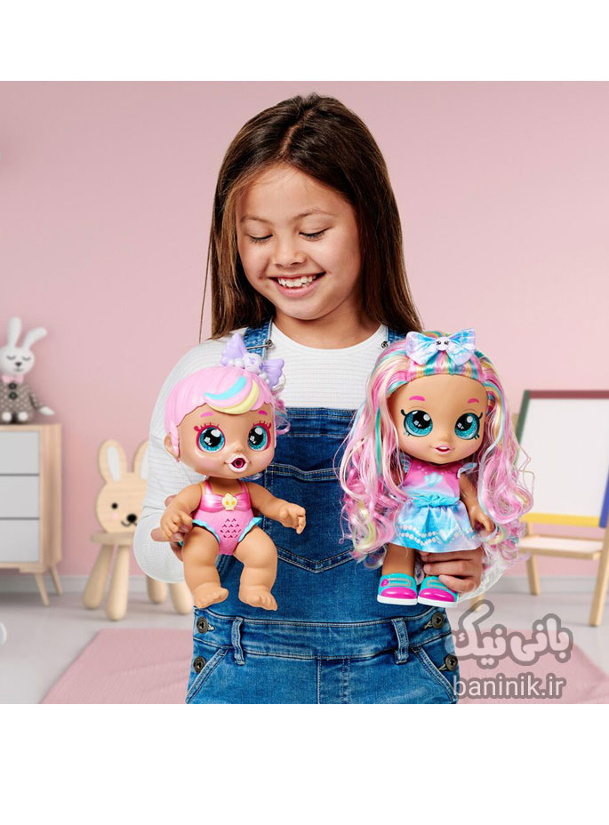 عروسک 25 سانتی کیندی کیدز مدل Kindi Kids Bubble N Sing Baby،خرید و قیمت عروسک،عروسک سیلیکونی،عروسک دخترانه جدید،عروسک خارجی،عروسک اورجینال