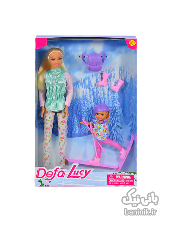 عروسک باربی مفصلی دفا لوسی سری اسکی Barbie Defa Lucy،باربی،عروسک باربی دفا لوسی،قیمت و خرید عروسک دخترانه،عروسک اورجینال،عروسک باربی ارزان،اسباب بازی دخترانه