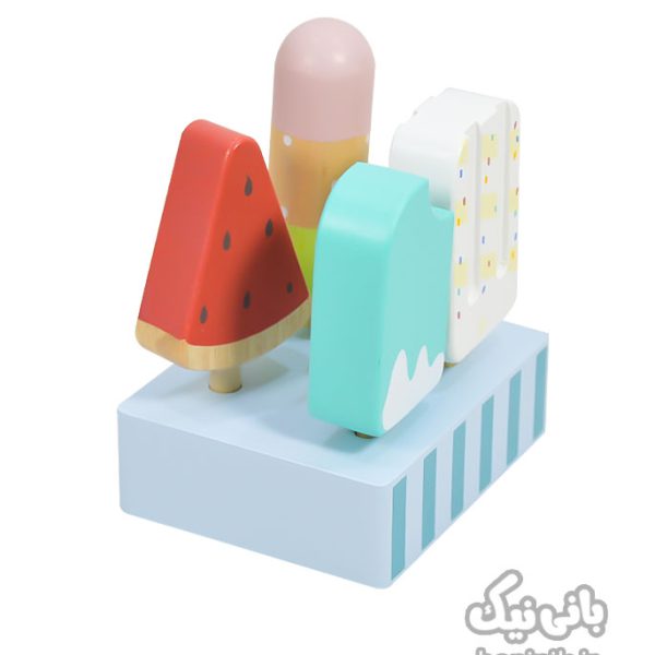 اسباب بازی چوبی پیکاردو مدل بستنی کیم Popsicle Set،اسباب بازی چوبی،اسباب بازی چوبی فکری،اسباب بازی بستنی،قیمت و خرید اسباب بازی چوبی،اسباب بازی چوبی برای کودکان،ست بستنی اسباب بازی