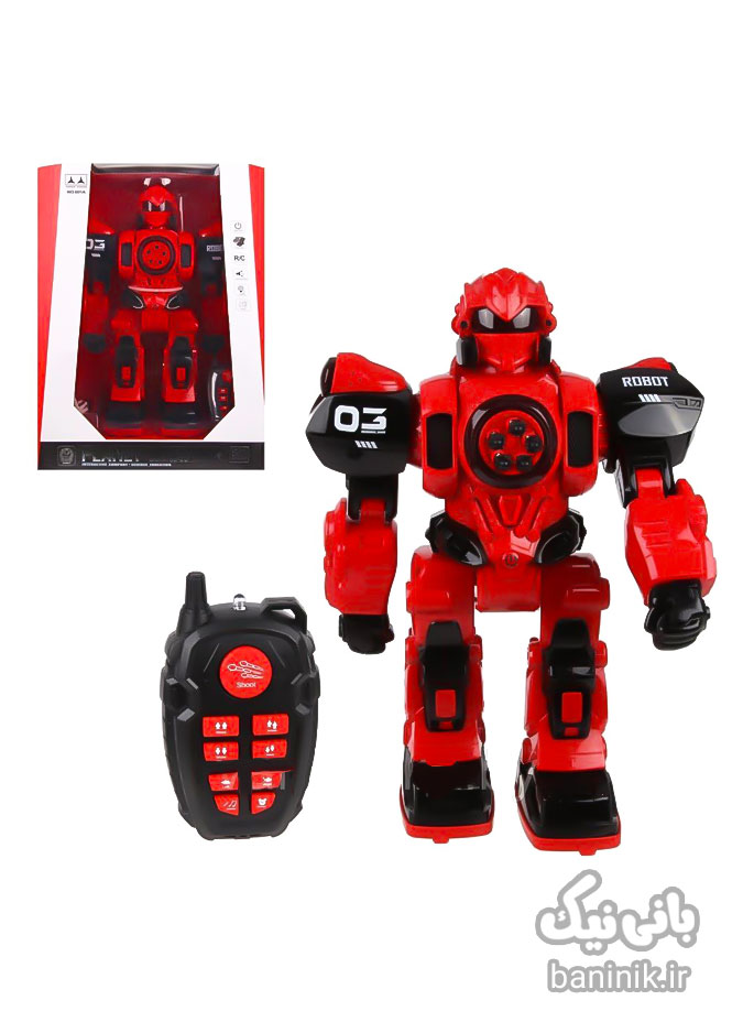 اسباب بازی ربات کنترلی با پرتاب تیر سیاره جنگجو 601A،ربات،ربات اسباب بازی،ربات هوشمند،ربات کنترلی،آدم آهنی،آدم آهنی کنترلی،آدم اهنی ارزان،خرید و قیمت آدم آهنی