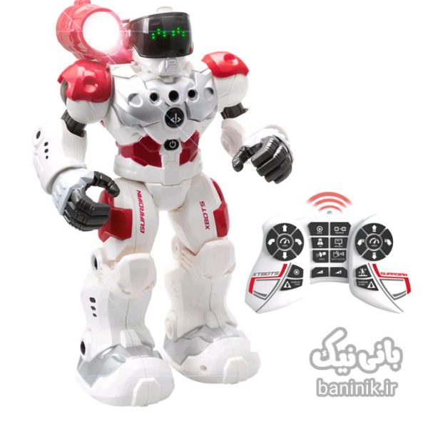 ربات کنترلی اکستریم باتس مدل گاردین بات Xtrem Bots Guardian Bot|آدم آهنی پسرانه،ربات،ربات اسباب بازی،ربات هوشمند،ربات کنترلی،آدم آهنی،آدم آهنی کنترلی،آدم اهنی ارزان،خرید و قیمت آدم آهنی