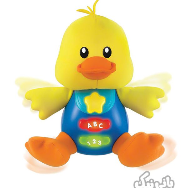 اسباب بازی اردک هوشمند پولیشی موزیکال وین فان Winfun Smart Duck،قیمت اسباب بازی موزیکال،اردک موزیکال،اسباب بازی فروشی در مشهد،اسباب بازی خارجی،اسباب بازی سیسمونی