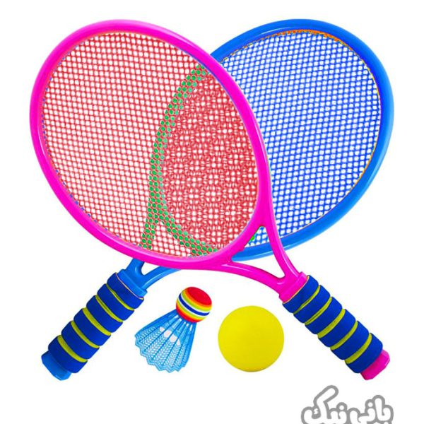 اسباب بازی ورزشی راکت بدمینتون و تنیس به همراه توپ Sport Seris 9907،اسباب بازی ورزشی،قیمت و خرید راکت بدمینتون اسباب بازی،قیمت و خرید راکت تنیس اسباب بازی ،اسباب بازی راکت،اسباب بازی بدمینتون