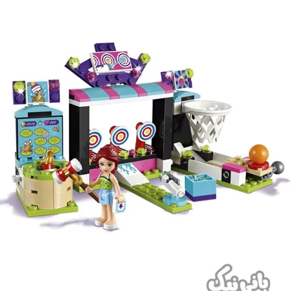 اسباب بازی ساختنی لگو فرندز مدل پارک تفریحی LEGO Friends Amusement Park Arcade 41127| دخترانه،قیمت و خرید لگو اورجینال،لگو اصل،لگو دخترانه،قیمت لگو فرندز دخترانه،لگو دخترانه فرندز،lego، اسباب بازی دخترانه،لگو اسب،لگو friends