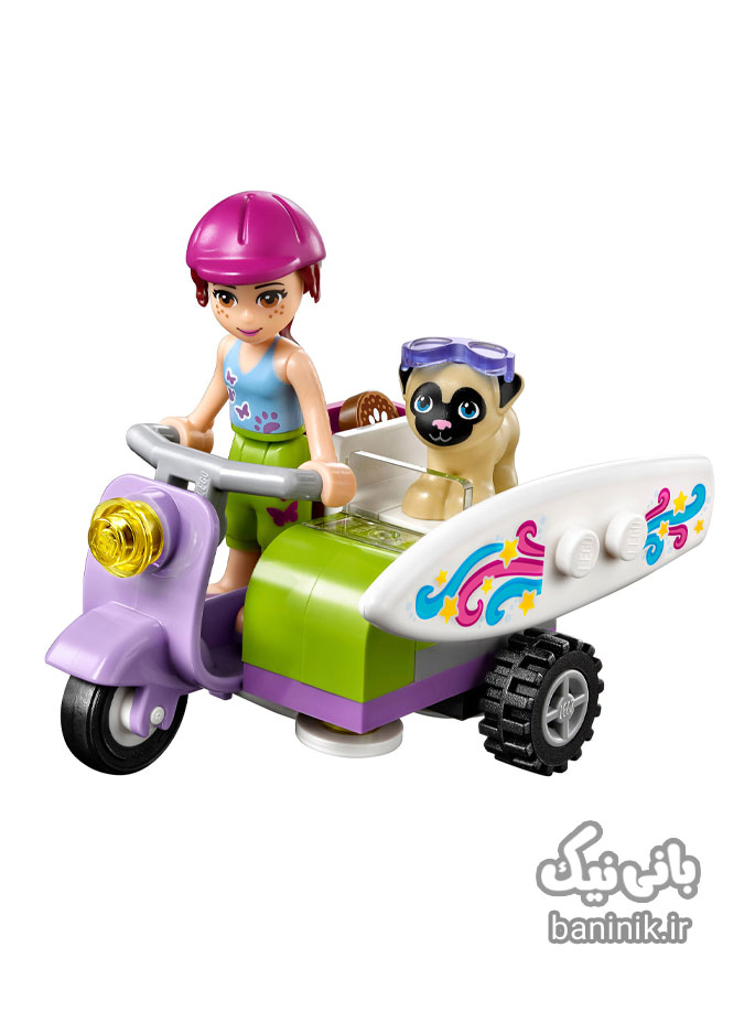 اسباب بازی ساختنی لگو فرندز مدل اسکوتر ساحلی میا LEGO Friends Mia´s Beach Scooter 41306|دخترانه،لگو فرندز،لگو دخترانه فرندز،لگو فرندز دخترانه،قیمت و خرید لگو دخترانه،اسباب بازی دخترانه،لگو اورجینال،لگو اصل