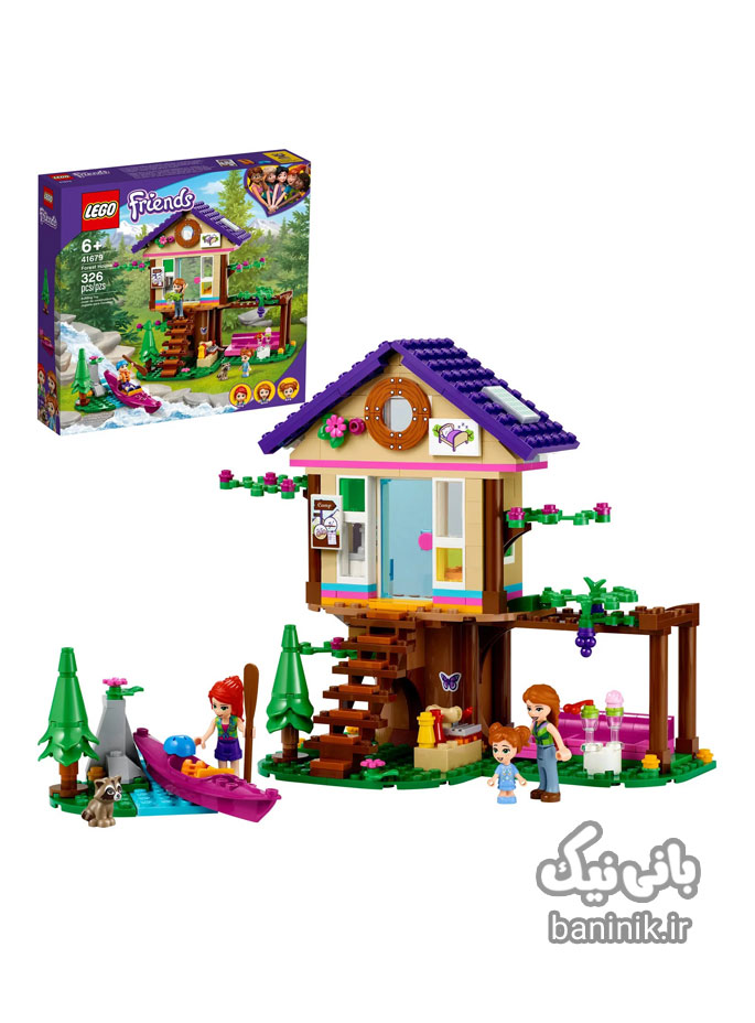 اسباب بازی ساختنی لگو فرندز مدل خانه جنگلی LEGO Friends Forest House 41679|دخترانه،لگو فرندز،قیمت لگو دخترانه فرندز،لگو دخترانه،لگو اورجینال،لگو اصل،lego