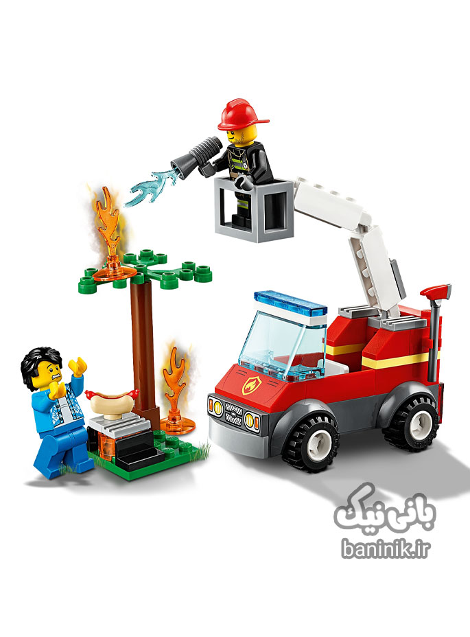 اسباب بازی ساختنی لگو سیتی مدل آتش گرفتن باربیکیو LEGO City Barbecue Burn Out 60212 | پسرانه،قیمت و خرید لگو اورجینال،قیمت و خرید لگو اصل،لگو مشهد، لگو ارزان،لگو پسرانه،لگو مشهد،لگو سیتی،lego،لگو آتش نشانی،لگو ارزان