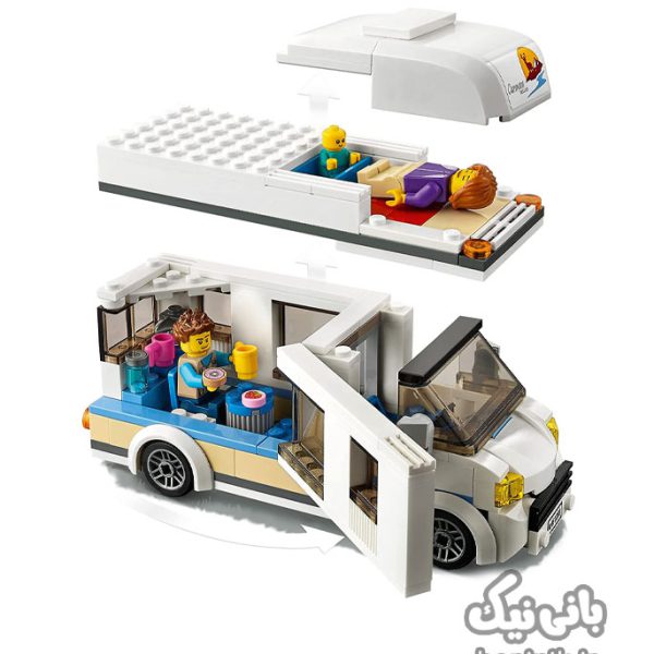 اسباب بازی ساختنی لگو سیتی مدل تعطیلات با ون کمپر LEGO City Holiday Camper 60283،قیمت و خرید لگو اورجینال،قیمت و خرید لگو اصل،لگو مشهد، لگو ارزان،لگو پسرانه،لگو مشهد،لگو سیتی،lego،لگو بازی،لگو ون،لگو ماشین،