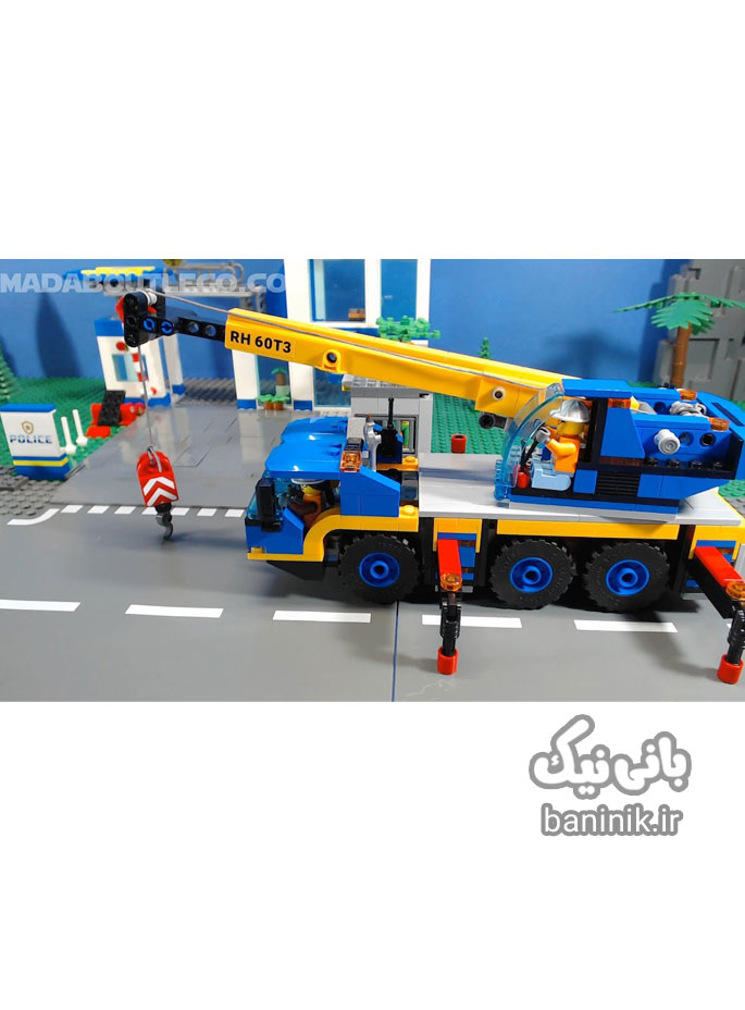 اسباب بازی ساختنی لگو سیتی مدل جرثقیل متحرک LEGO City Mobile Crane 60324 | پسرانه،قیمت و خرید لگو اورجینال،قیمت و خرید لگو اصل،لگو مشهد، لگو ارزان،لگو پسرانه،لگو مشهد،لگو سیتی،lego،لگو بازی،لگو راه سازی