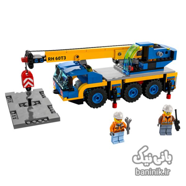 اسباب بازی ساختنی لگو سیتی مدل جرثقیل متحرک LEGO City Mobile Crane 60324 | پسرانه،قیمت و خرید لگو اورجینال،قیمت و خرید لگو اصل،لگو مشهد، لگو ارزان،لگو پسرانه،لگو مشهد،لگو سیتی،lego،لگو بازی،لگو راه سازی