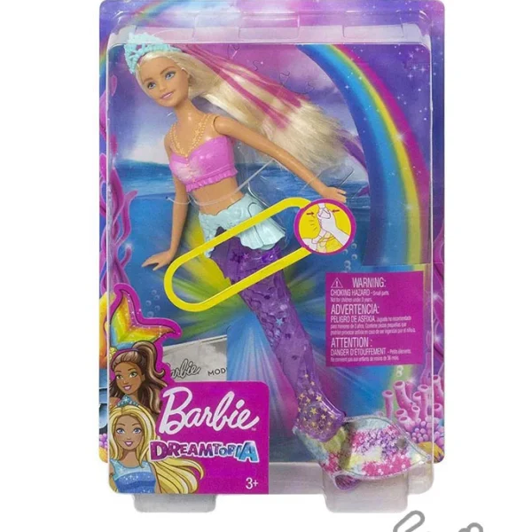 اسباب بازی عروسک باربی پری دریایی رنگین کمان درخشنده Barbie| دخترانه،قیمت و خرید عروسک باربی،عروسک باربی جدید،عروسک باربی ساده،قیمت عروسک باربی اورجینال،عروسک barbie،عروسک سیلیکونی،عروسک دخترانه،عروسک پرنسس