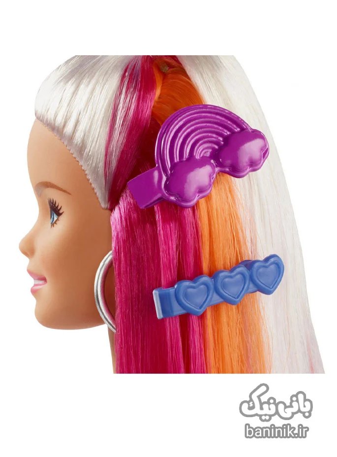اسباب بازی عروسک باربی با موهای رنگین کمانی درخشان Barbie | دخترانه،قیمت و خرید عروسک باربی،عروسک باربی جدید،عروسک باربی ساده،قیمت عروسک باربی اورجینال،عروسک barbie،عروسک سیلیکونی،عروسک دخترانه،عروسک پرنسس