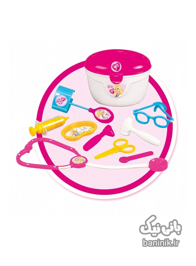 اسباب بازی ست واگن پزشکی دد طرح باربی Dede Barbie Doctor Trolley | دخترانه،اسباب بازی پزشکی،قیمت و خرید اسباب بازی باربی،اسباب بازی دخترانه،اسباببازی،اسباب بازیمشهد،خاله بازی،اسباب بازی دکتر بازی