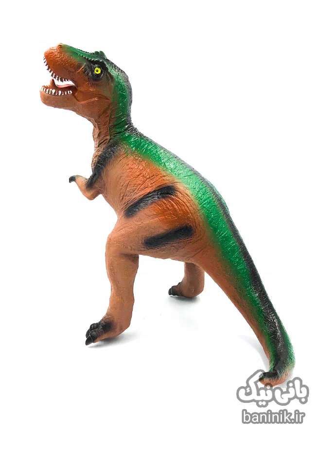 عروسک گوشتی دایناسور تیرکس 339729 | پسرانه،عروسک دایناسور،اسباب بازی دایاسور،عروسک تیرکس،قیمت و خرید عروسک پسرانه،دایناسور صدا دار