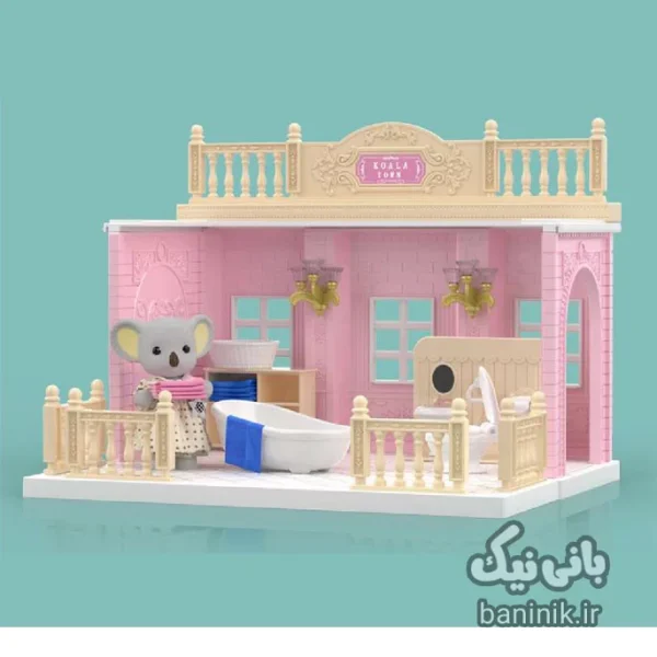 اسباب بازی خانه عروسکی حیوانات سری حمام شهر کوآلا Koala Town of Bathroom،خانه عروسکی،خونه عروسکی،عروسک خرگوش،اسباب بازی خونه عروسکی،اسباب بازی دخترانه،خونه عروسکی دخترانه