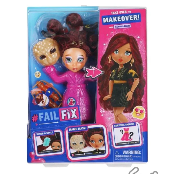 اسباب بازی عروسک فیل فیکس مدل لاوز گلم Fail Fix Loves Glam،عروسک دخترانه،عروسک اورجینال،عروسک سیلیکونی ، عروسک دختر ،عروسک،عروسک دخترانه،عروسک فروشی مشهد،