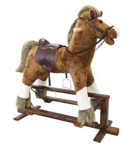 راکر چوبی، واکر چوبی، عکس اسب چوبی، خرید اسب چوبی برای کودک 