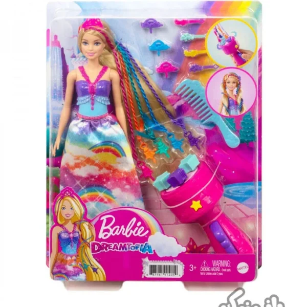 اسباب بازی عروسک باربی مو پیچشی دریم توپیا Barbie twist 'n style Dreamtopia | دخترانه،قیمت و خرید عروسک باربی،عروسک باربی جدید،عروسک باربی ساده،قیمت عروسک باربی اورجینال،عروسک barbie،عروسک سیلیکونی،عروسک دخترانه،قیمت انواع عروسک باربی،عروسک باربی متل