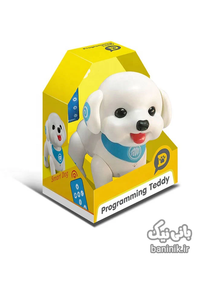 اسباب بازی سگ رباتیک کنترلی تدی Teddy،قیمت و خرید ربات سگ کنترلی،اسباب بازی سگ کنترلی هوشمند،سگ کنترلی حرکتی،سگ کنترلی اسباب بازی،اسباب بازی پسرانه