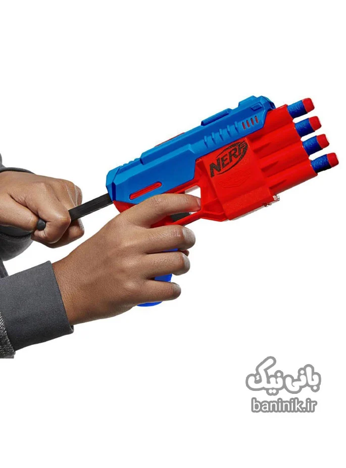 اسباب بازی تفنگ نرف Nerf F2218 مدل Alpha Strike Claw QS-4 | پسرانه،تفنگ اسباب بازی بزرگ،قیمت تفنگ اسباب بازی ،عکس تفنگ اسباب بازی،تفنگ تیر ابری،تفنگ NERF،تفنگ اورجینال،اسباب بازی پسرانه