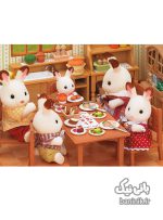 اسباب بازی ست شام دو نفره سیلوانیان فامیلیز مدل 4717 Sylvanian Families Dinner for Two Set