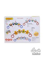 اسباب بازی آویز کریر و کالسکه اسب تولو tolo 87250 little friends stroller rattle