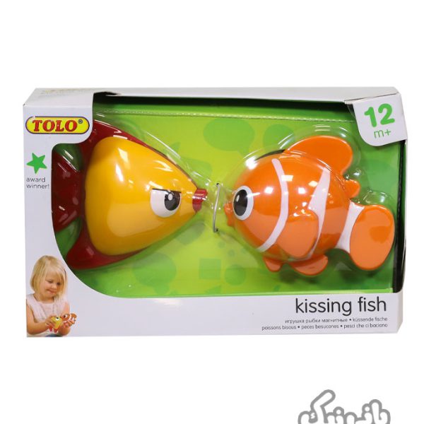 اسباب بازی ماهی مگنتی تولو |اسباب بازی حمام tolo 89537 kissing fish