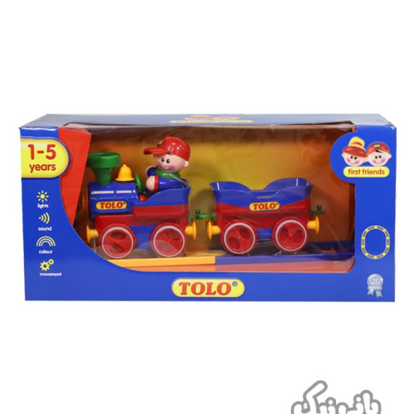 اسباب بازی قطار ساده تولو |با آدمک tolo 89905 train set