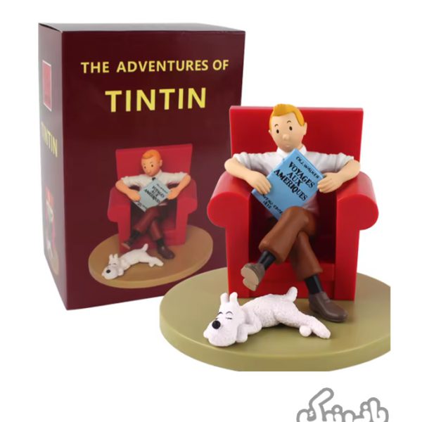فیگور تن تن و میلو اورجینال سری11001 THE ADVENTURES OF TINTIN