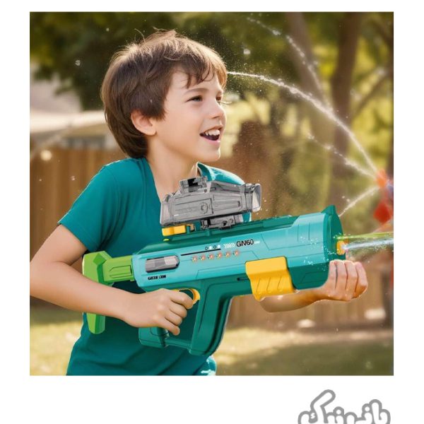 تفنگ آبپاش شارژی مدل WATER GUN MP5 | تجربه نبرد آبی با تکنولوژی!