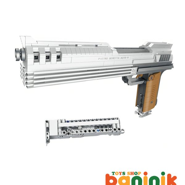 لگو تفنگ کلت مدل AUTO-9 برند JIE STAR